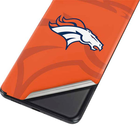 NFL Denver Broncos Double Vision Galaxy S21 Plus 5G Skin